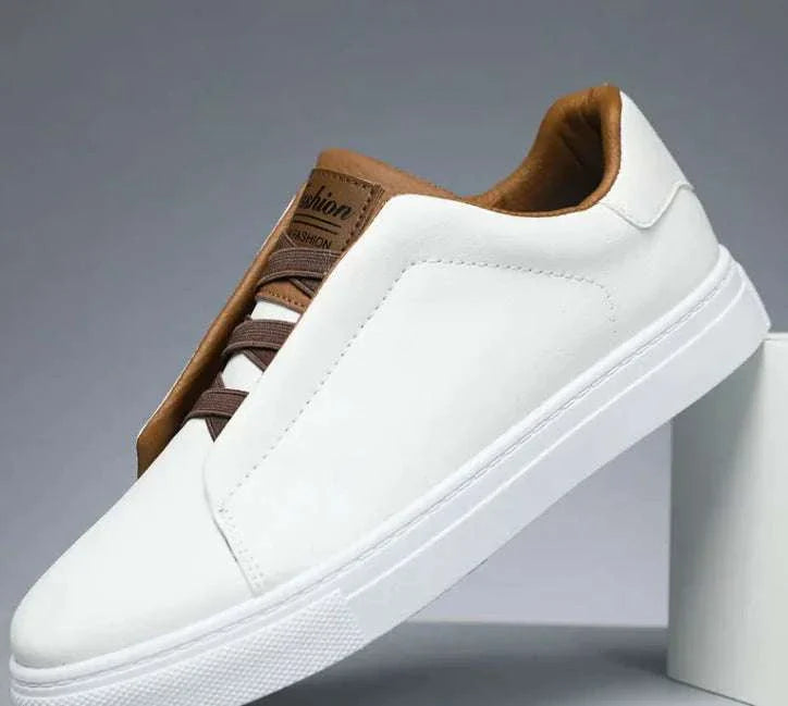 Men's Solid Color Non-slip Fashion Sneakers – Comfortable EverydayWear