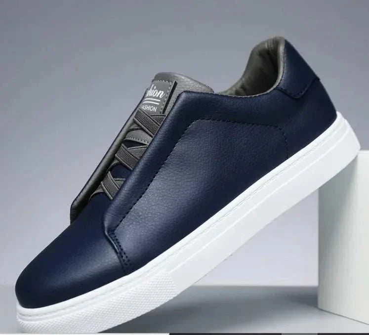 Men's Solid Color Non-slip Fashion Sneakers – Comfortable EverydayWear