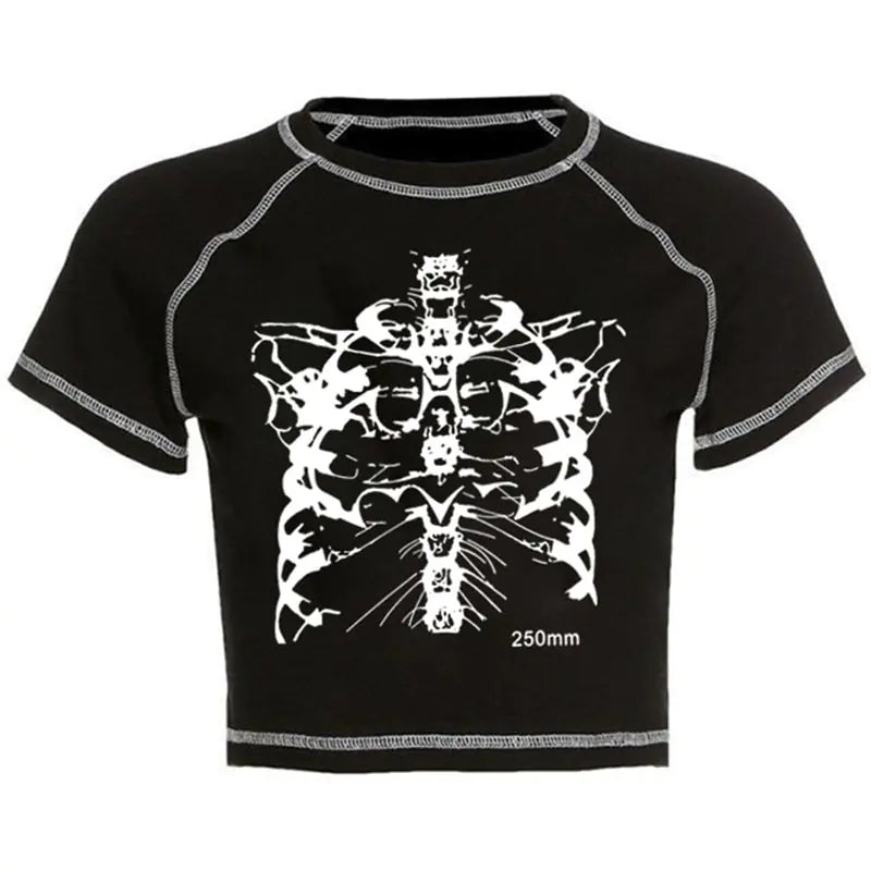 Vintage grafische croptop