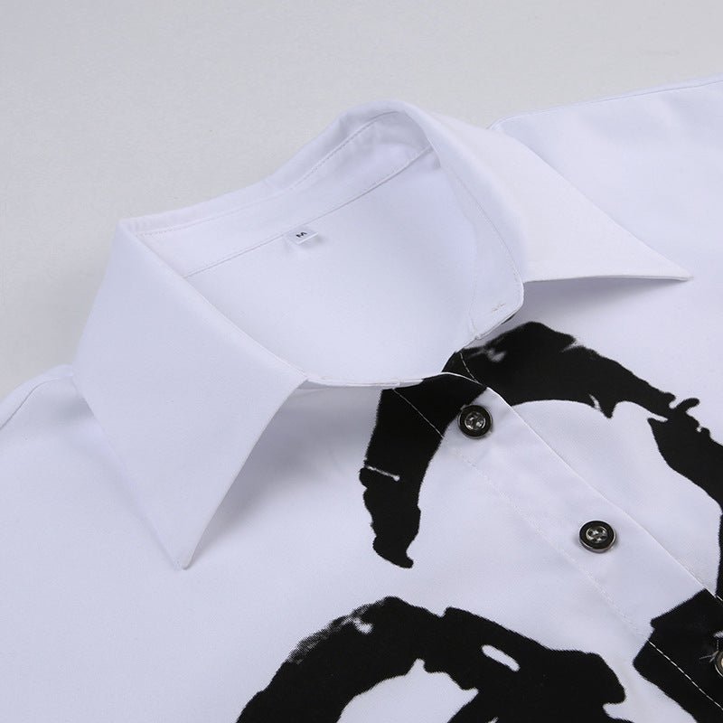 Graphic Cropped Shirt