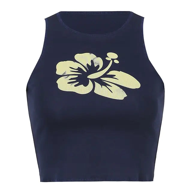 Tanktops met bloemenprint