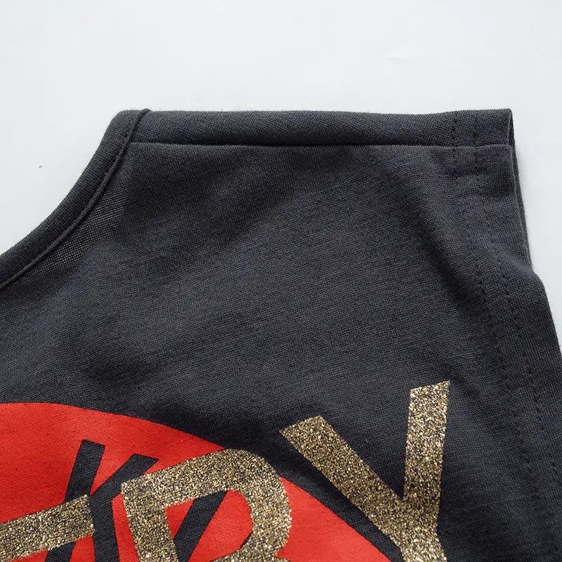 Gallery Dept. Glitter Grafische Print Tanktop