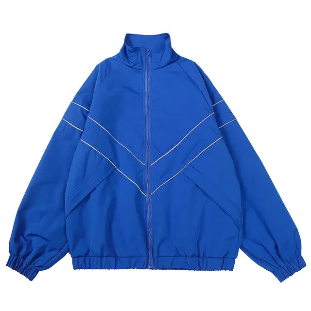 Hip Hop Varsity Jacket This stylish piece combines classic varsity