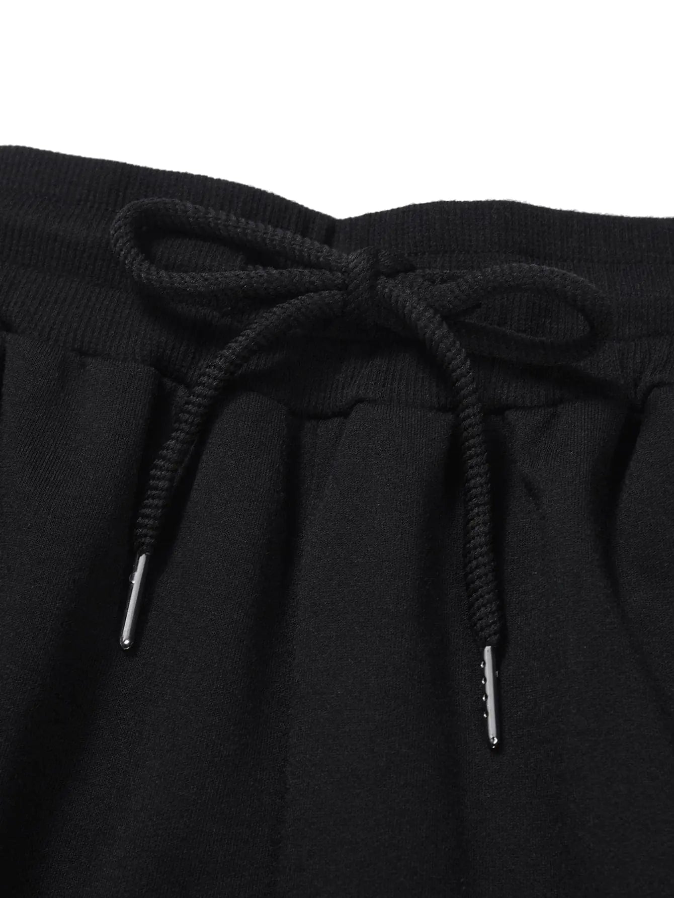 Grafische joggingbroek met trekkoord