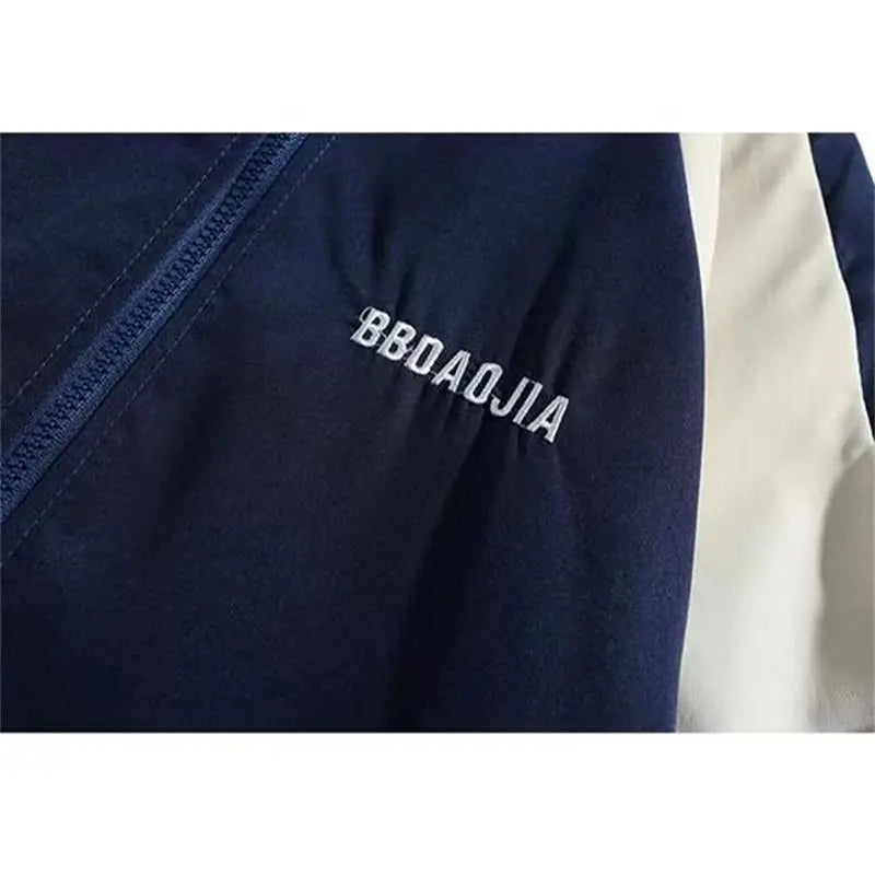 Hip Hop Varsity Jacket This stylish piece combines classic varsity