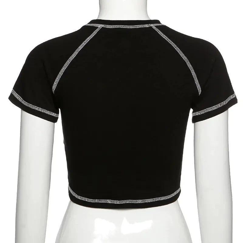 Vintage grafische croptop