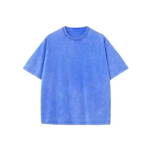Vintage Washed Street Tee: Classic Look with a Trendy, Worn-In Feel.