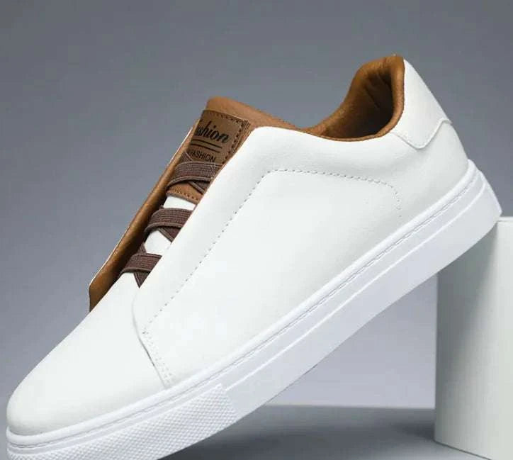 Men's Solid Color Non-slip Fashion Sneakers – Comfortable EverydayWear