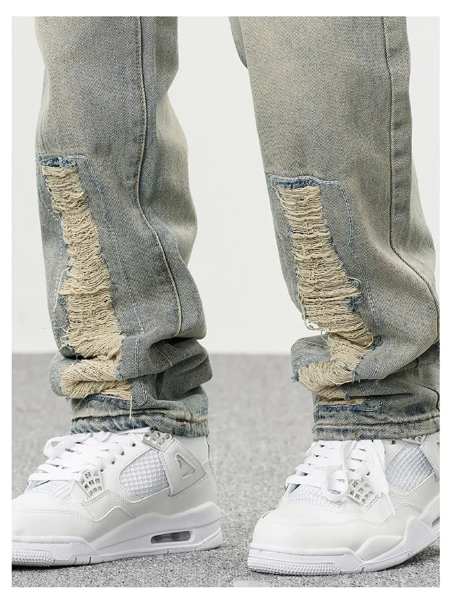 High Street with Hole Y2kmen Jeans Crafted for those who embrace urban