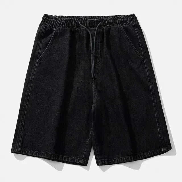 Men's Vintage Street Clothing Denim Shorts experience the flair blend