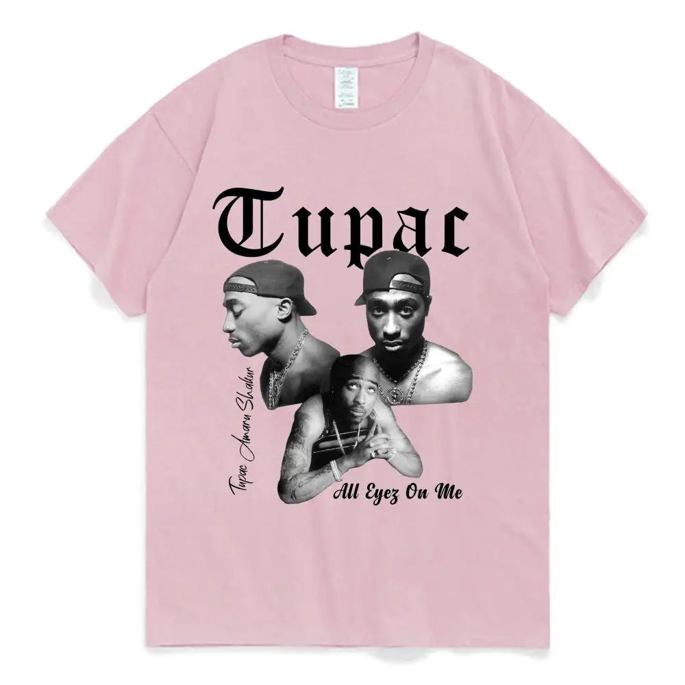 Grafische Tupac Print T-shirt