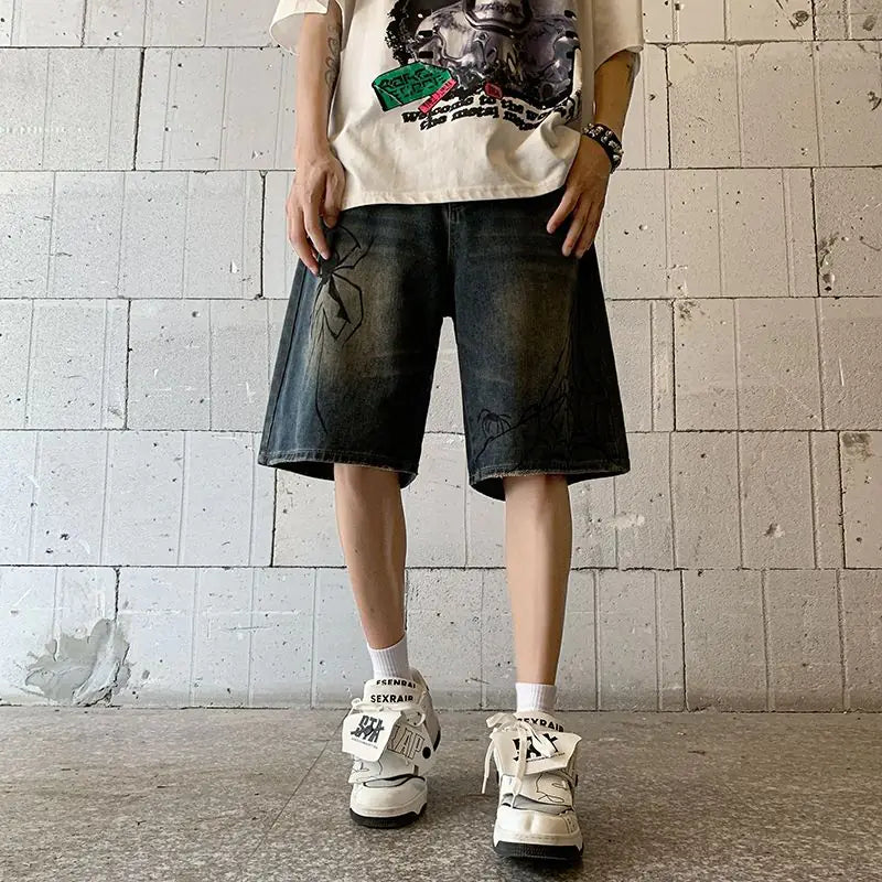 Denim Hip Hop Pants