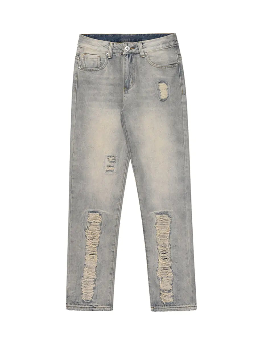 High Street with Hole Y2kmen Jeans Crafted for those who embrace urban