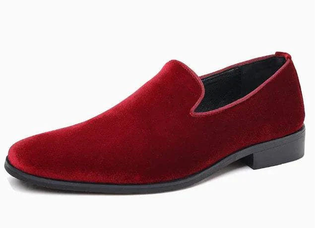 Comfortable Red Bottom Suede Loafers for Men – Stylish,  &Trendy Shoes