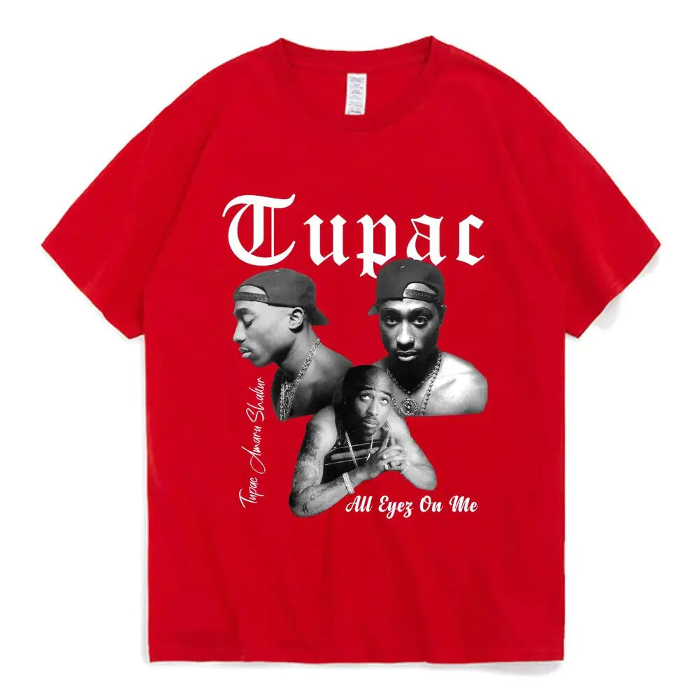 Graphic Tupac Print T-shirt