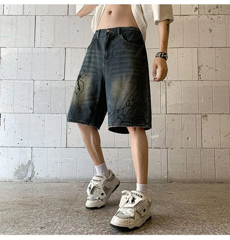 Denim Hip Hop Pants