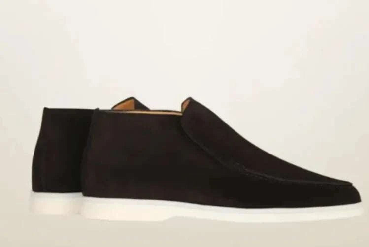 Stylish Suede Retro Loafers for Men – Comfortable and Trendy Footwear