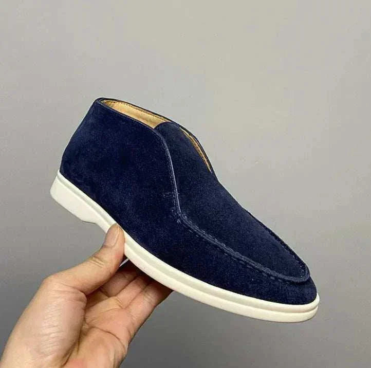 Stylish Suede Retro Loafers for Men – Comfortable and Trendy FootwearStylish Suede Retro Loafers for Men – Comfortable and Trendy Footwear