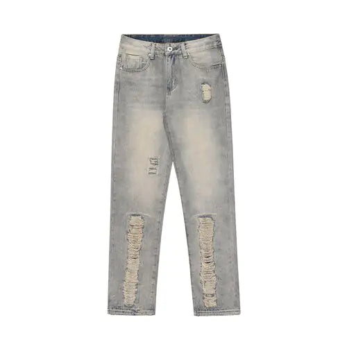 High Street with Hole Y2kmen Jeans Crafted for those who embrace urban