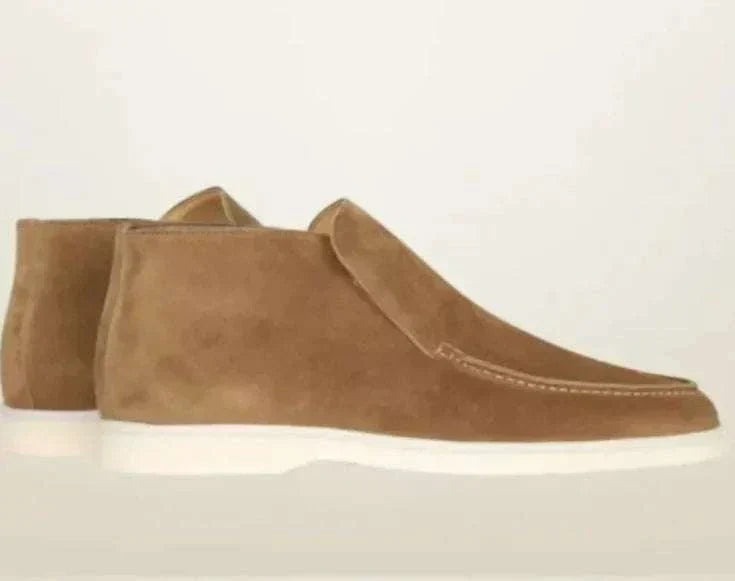 Stylish Suede Retro Loafers for Men – Comfortable and Trendy Footwear