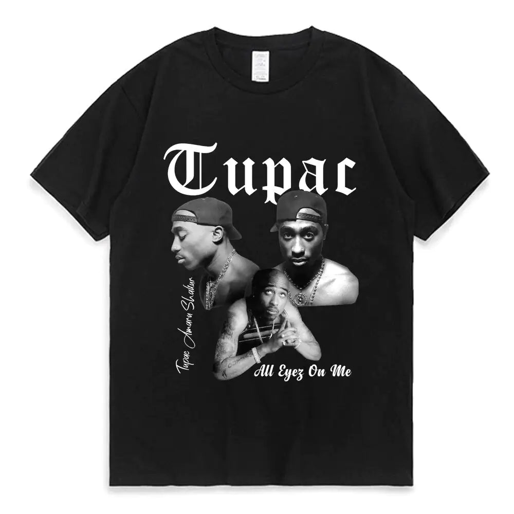 Grafische Tupac Print T-shirt