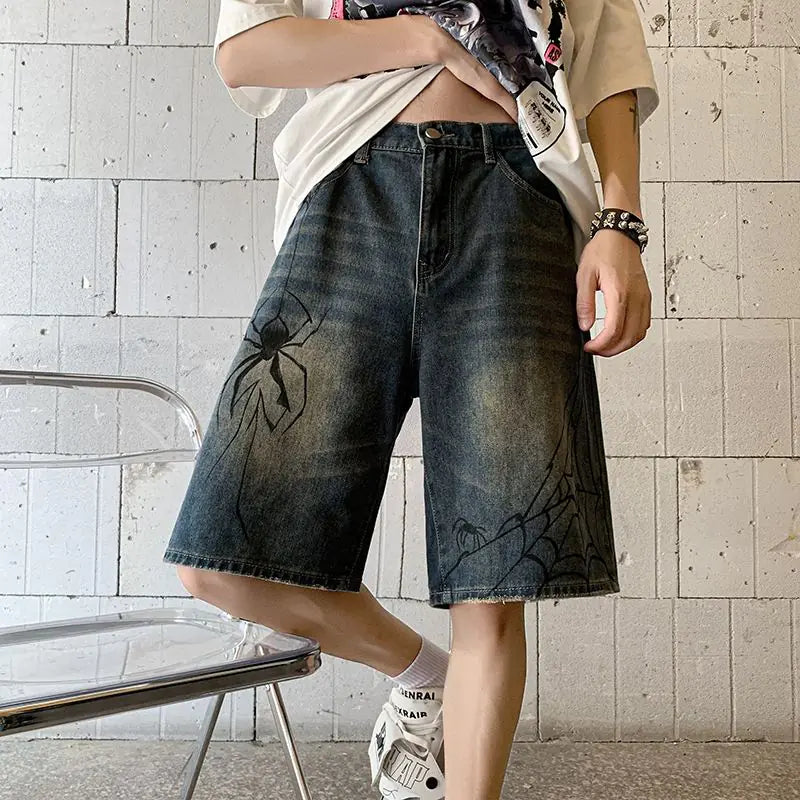 Denim Hip Hop Pants