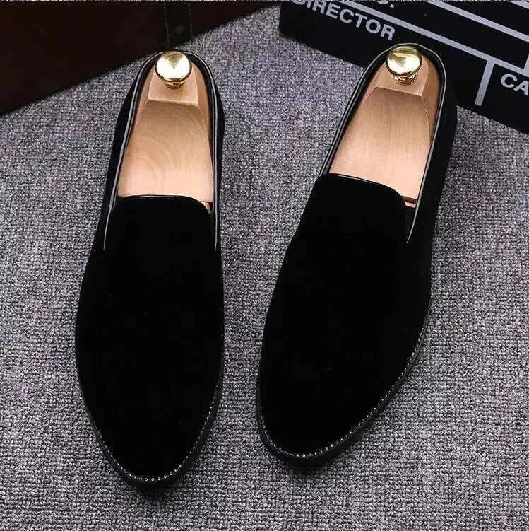 Comfortable Red Bottom Suede Loafers for Men – Stylish,  &Trendy Shoes