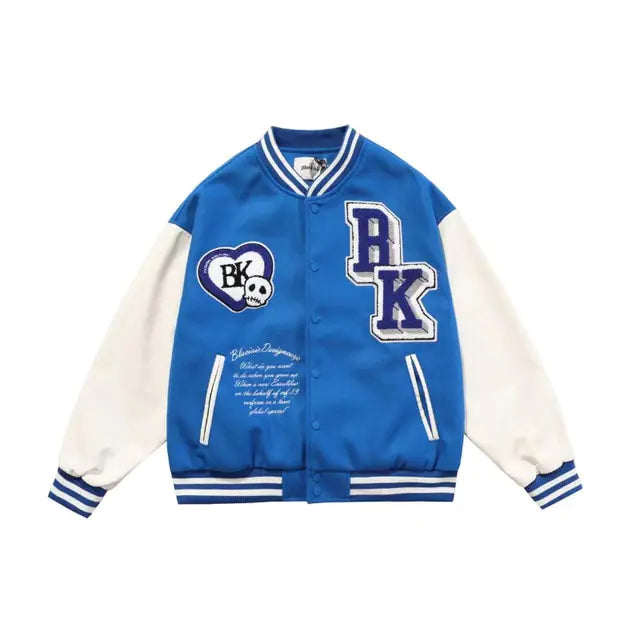 Retro Hip-Hop Y2K Street Jacket: Bold, Stylish, and Full of Vibes.