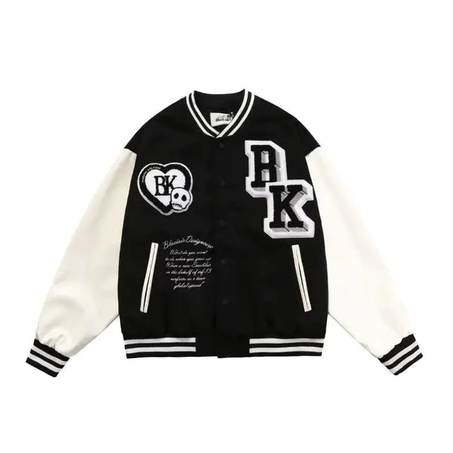 Retro Hip-Hop Y2K Street Jacket: Bold, Stylish, and Full of Vibes.