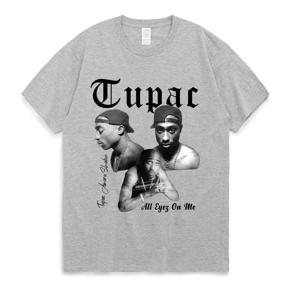 Grafische Tupac Print T-shirt