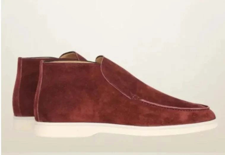 Stylish Suede Retro Loafers for Men – Comfortable and Trendy Footwear