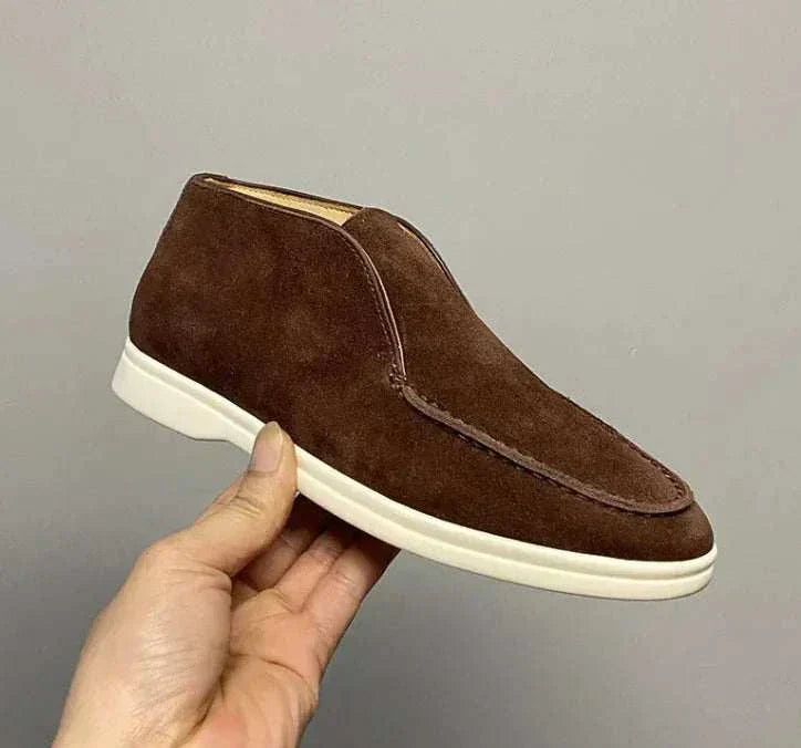 Stylish Suede Retro Loafers for Men – Comfortable and Trendy Footwear